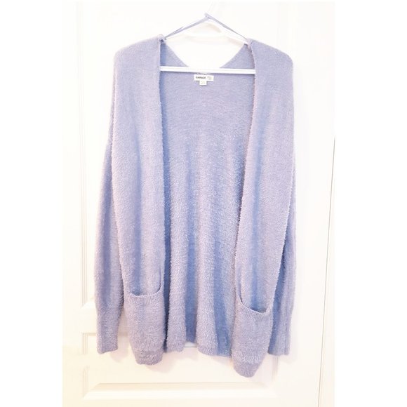 COPY - Garage Light Blue Fluffy Cardigan - Picture 3 of 5